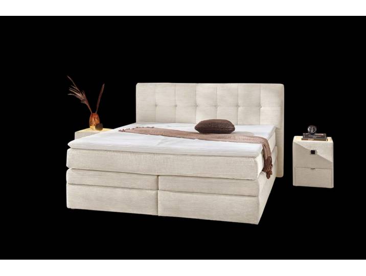 Boxspringbett AMY 180 x 200 cm beige