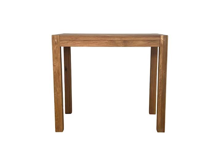 Table haute en chêne 6 places 120x70 cm