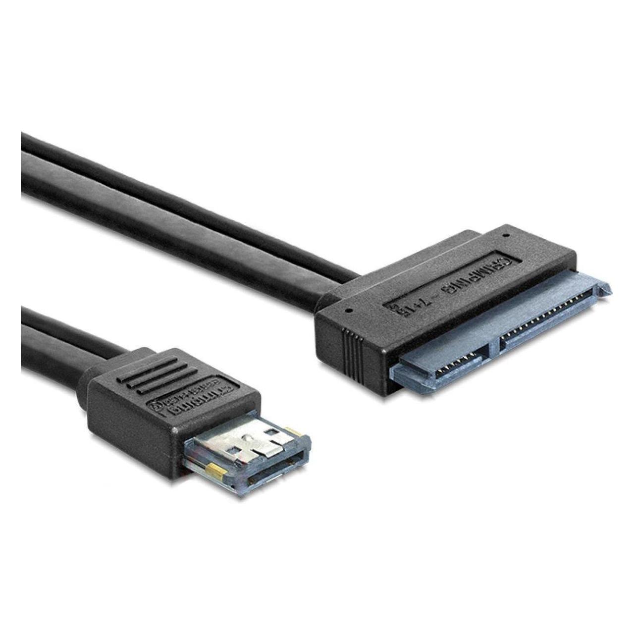 Delock Kabel eSATAp (50 cm, eSATA) (84402)