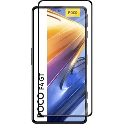 Screenguard Xiaomi Poco F4 GT Full Screen Panzerglas Schutzfolie 2.5D 9H (Xiaomi Poco F4 GT), Smartphone Schutzfolie, Schwarz