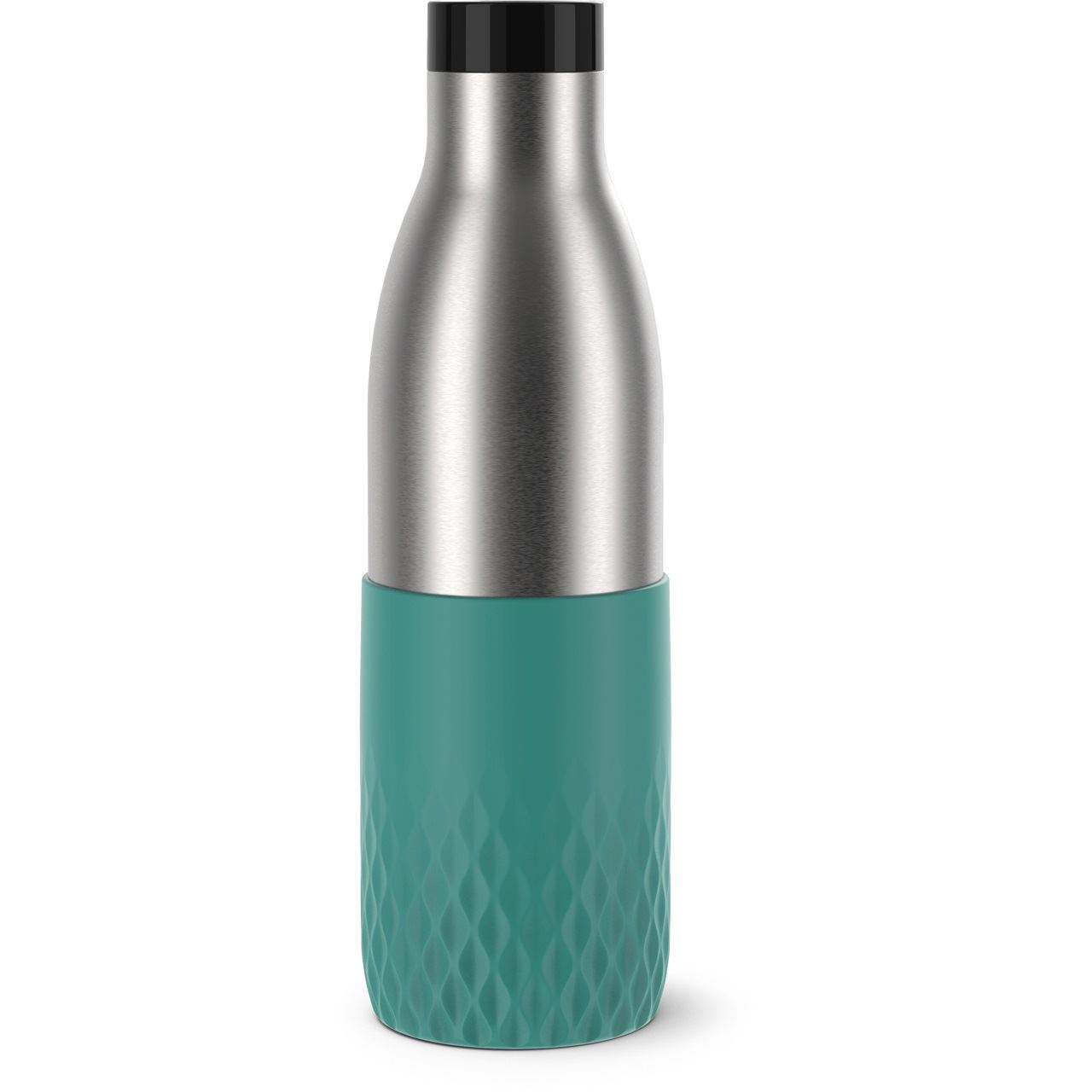 emsa Isolier-Trinkflasche Bludrop Sleeve grün 0,7 l