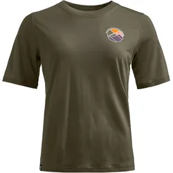 Ortovox, Damen, Funktionsshirt, Women's 140 Cool Round Landscape T-Shirt (M), Grün