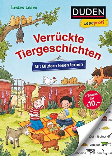 Luise Holthausen - Duden Leseprofi – Mit Bildern lesen lernen: Verrückte Tiergeschichten: Kinderbuch für Erstleser ab 4 Jahren (Erstes Lesen mit Bildern Vorschule, Band 9) - Preis vom 10.10.2026 11:48:34 h