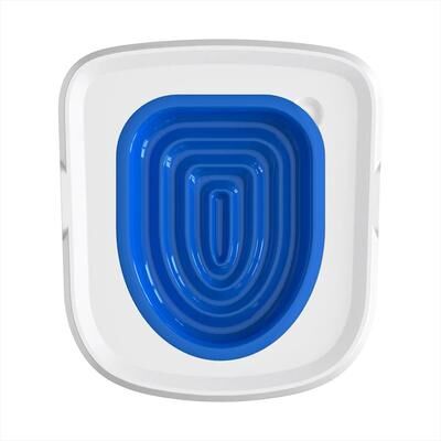 PetsAreLife Reusable Cat Toilet Training Kit Easy Self Cleaning System blue