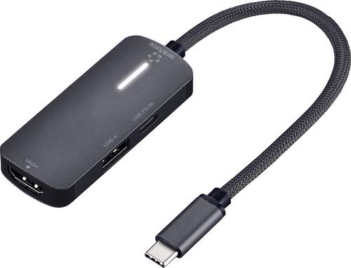 Renkforce USB-C Dockingstation RF-USBHA-400 Passend für Marke Dockingstations: Universal
