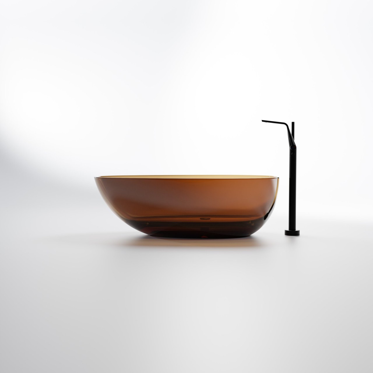 Steinberg Serie 489 Freistehende Badewanne aus Polyresin, 489 8010 33 489 8010 33