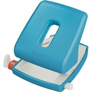 Leitz Locher 5004-00-61, Cosy, blau, Bürolocher, Stanzleistung ca. 30 Blatt