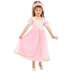 Kleinkinder-Kostüm "Prinzessin", rosa/weiß