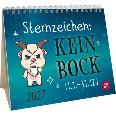 Mini-Kalender 2027: Sternzeichen Keinbock (1.1. -31.12.)