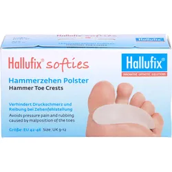 Hallufix Softies Hammerzehenpolster Gr.l (42-46) 2 ST