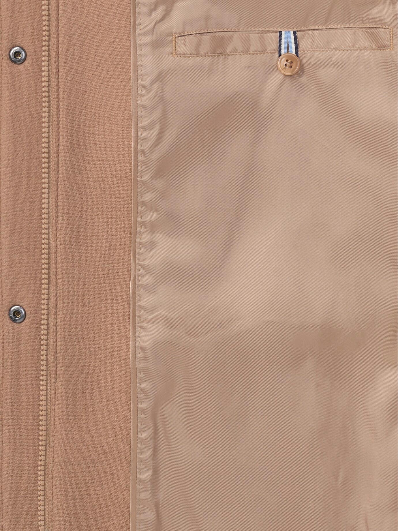 Walbusch Dufflecoat aus Wollmischung, normale Größen#Kurzgrößen, Farbe Beige, 50, sportliche Jacke im Duffle-Stil weiches Tuch mit 50% Wollanteil Damen