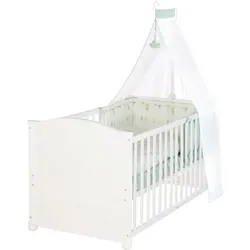 BABYBETT Woodland Buddies 70 x 140 cm weiß