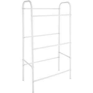 Böttcher-AG Getränkekistenregal weiß, für 6 Kisten, 65 x 115 x 34cm (B/H/T), weiß, aus Metall