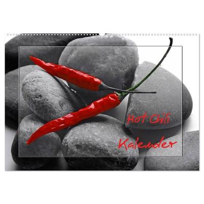 Hot Chili Küchen Kalender (Wandkalender 2027 DIN A2 quer), CALVENDO Monatskalender