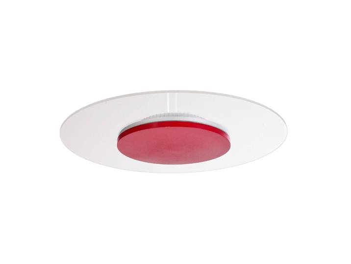 Deko-Light LED Deckenlampe Zaniah, dimmbar, rot, für Wohn- / Esszimmer, Aluminium, Modern, LED Deckenleuchte