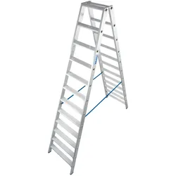 Krause STABILO Stufen-DoppelLeiter 2x12 Stufen