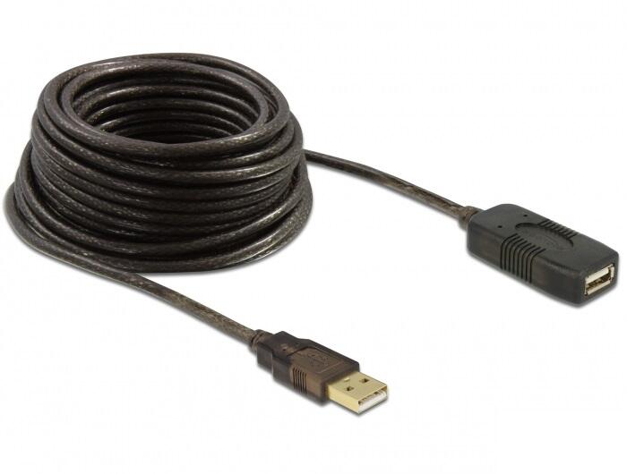 DeLOCK Verlängerungskabel USB-A Stecker zu USB-A Buchse, 10m 82446