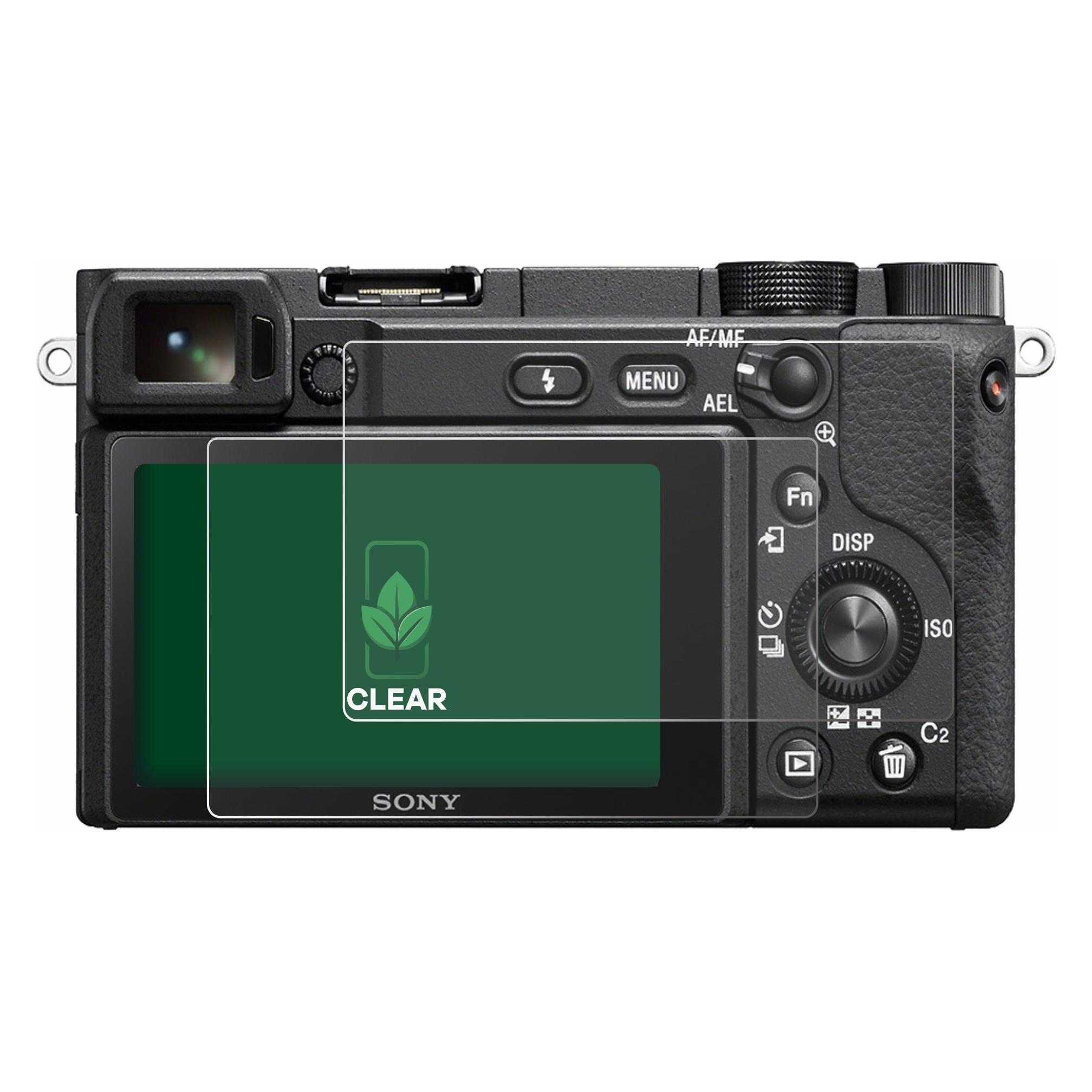 ScreenLeaf Schutzfolie für Sony Alpha 6100 / 6100A Displayschutz Display Schutz Folie Klar Transparent (6136548)