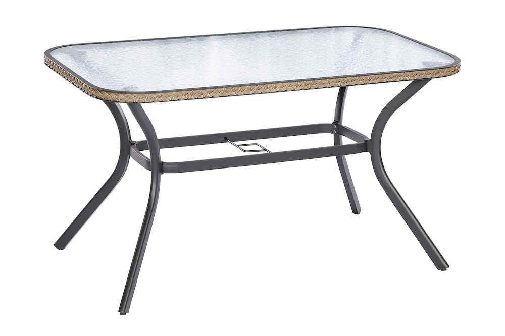 MERXXHANDELS Ravenna Set 7tlg. 6 Stapelsess/Kissen, bg, 1Tisch 16967295