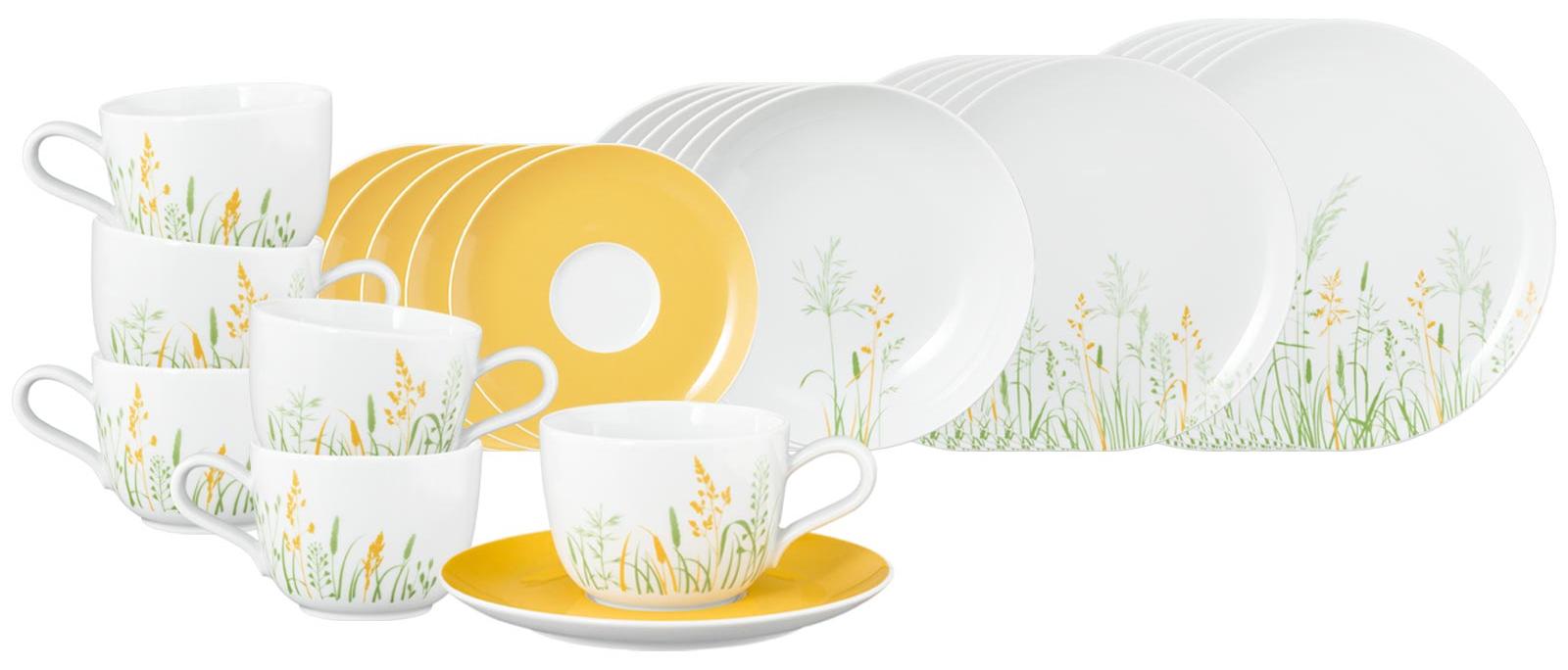 Seltmann Weiden Liberty Meadow Grasses Kombiservice 30-teilig Curry