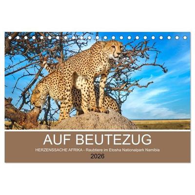 AUF BEUTEZUG (Tischkalender 2026 DIN A5 quer), CALVENDO Monatskalender