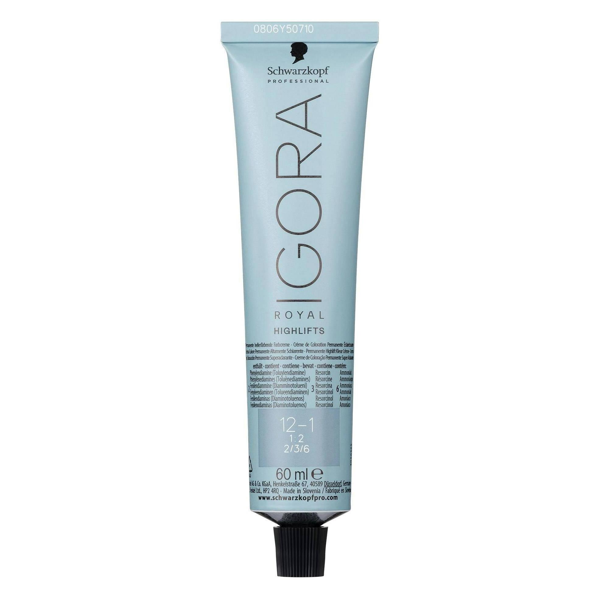 Schwarzkopf Igora Royal Highlifts Color Cream 60ml (12-19, Violett, violett-aschig) (3061161)