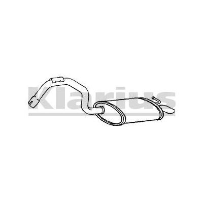 VEGAZ Endschalldämpfer JS-31 für ROV/TRI/JAG/AUS/MG