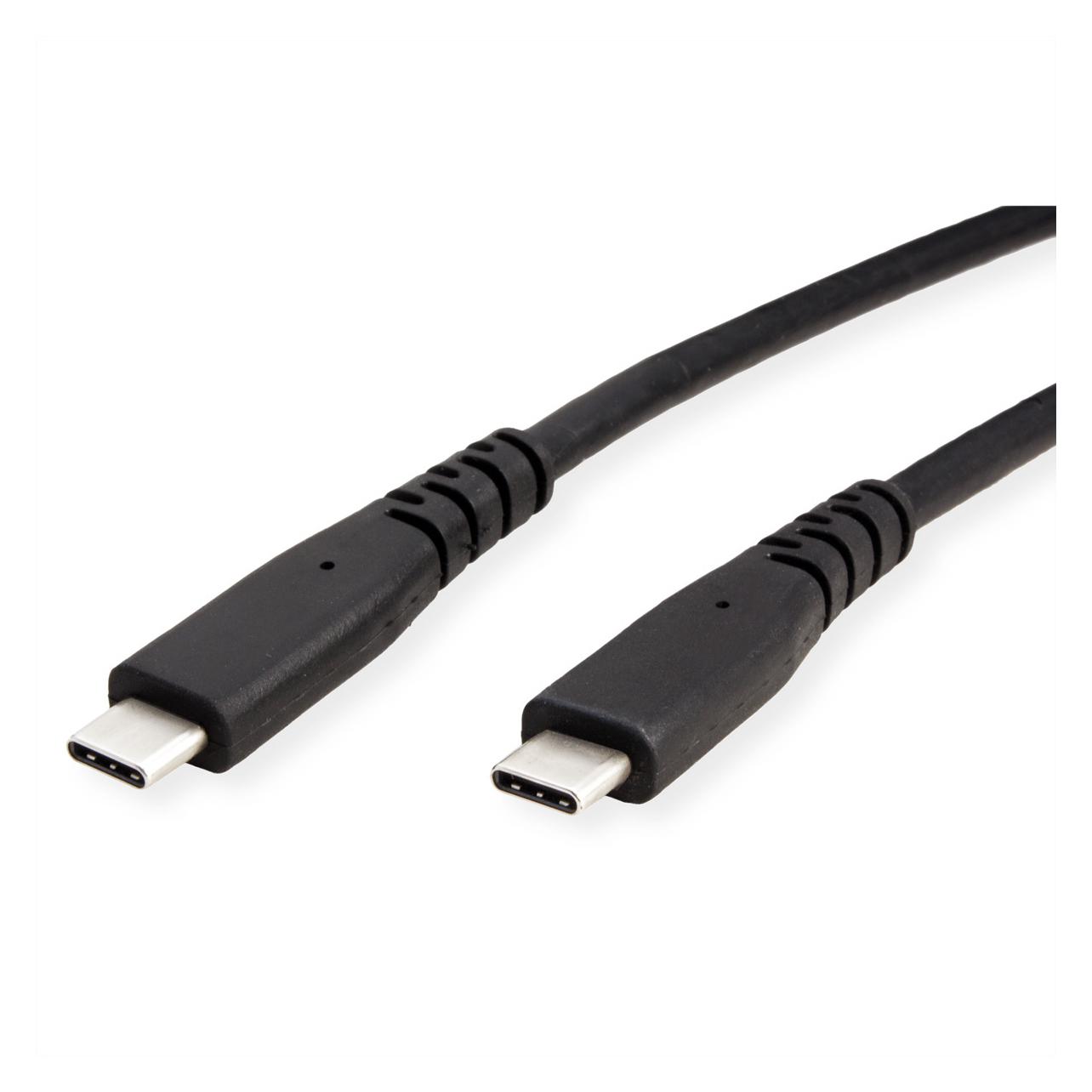 Roline USB4 3x2 C-C Kabel, 240W, 1.0m (1 m, 240 W) (11.02.9096)