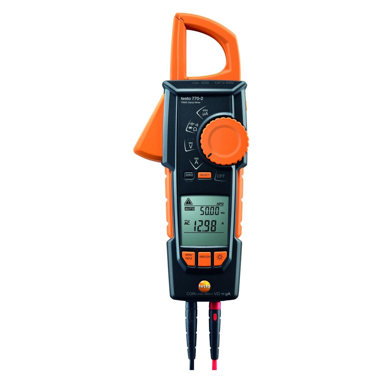 Testo Stromzange, Hand-Multimeter di (CAT III 1000V, CAT IV 600V, Hand-Multimeter) (0590 7702)
