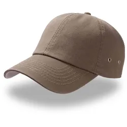 Atlantis Unisex 6-Panel Baseball Kappe 'Aktion' Klassische Cap ACTI olive one size