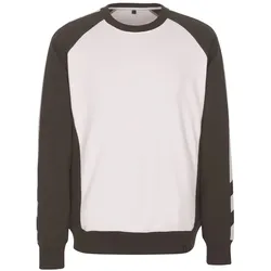 Sweatshirt "WITTEN" Unique - XL - weiß/anthrazit
