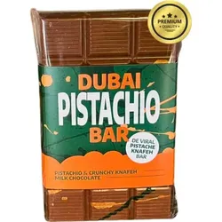 Viral Dubai Style Schokolade Pistachio Bar 100g MHD 16-08-2025
