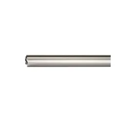 Mydeco Gardinenstange Profil   ¦ silber ¦ Stahl ¦ Maße (cm): B: 160 H: 2