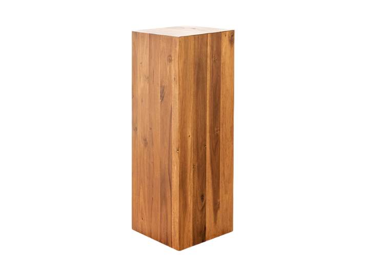 Deko- und Blumensäule „Columna II“ aus Massivholz Akazienholz Natural Höhe 75 cm Invicta Interiors