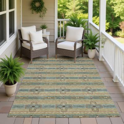 Addison Rugs Machine Washable Indoor/ Outdoor Modern Silt Chantille Rug