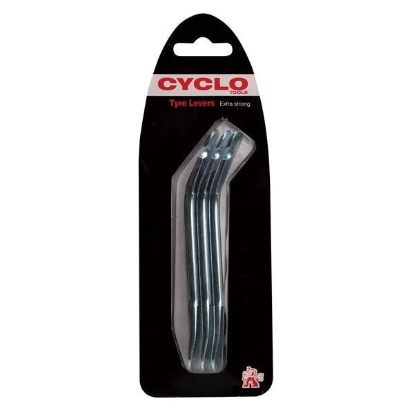Cycloc Cyclo Fahrrad-Reifenheber, Stahl, 3 Stück (WLD-06014)