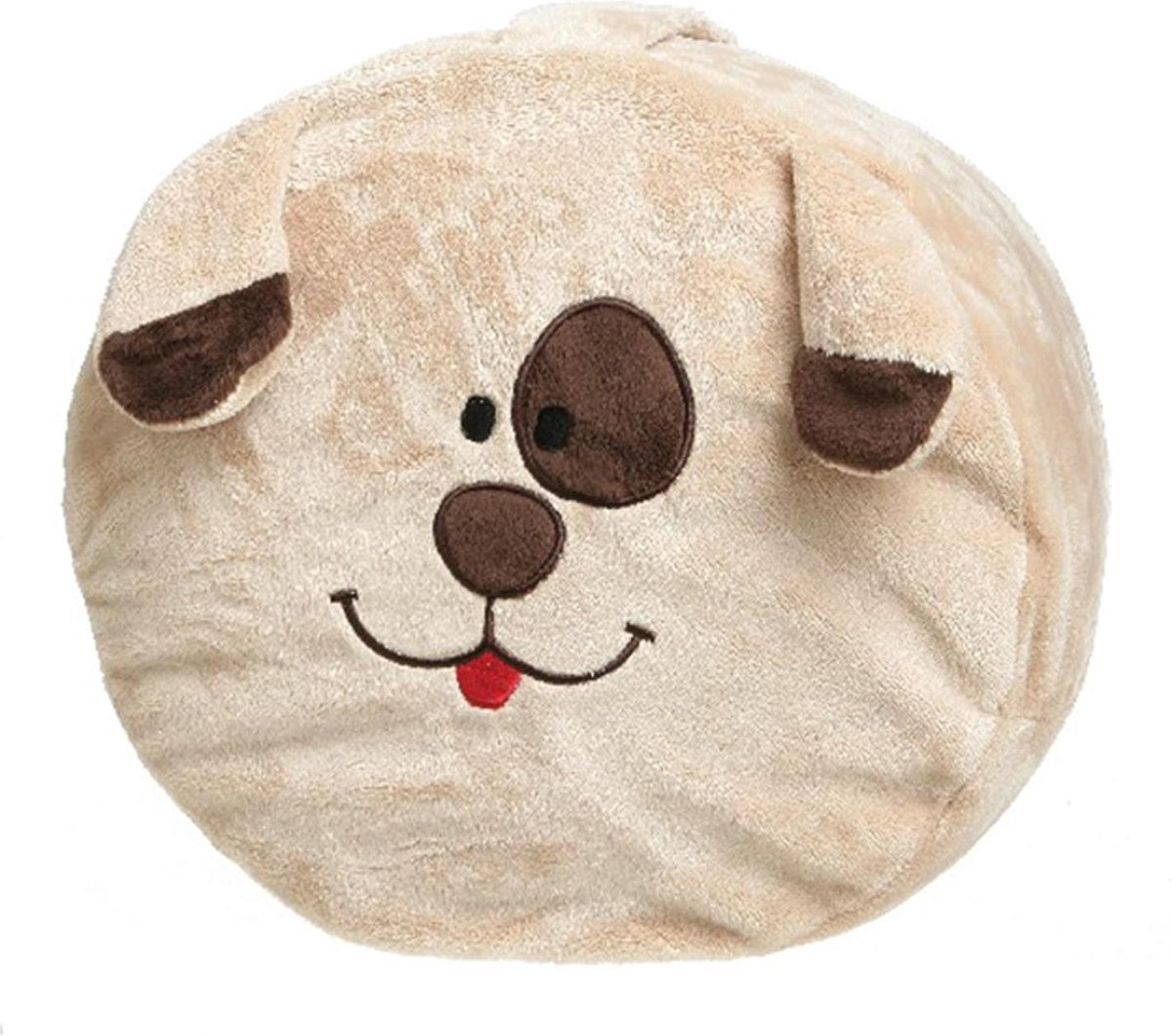Cherry Belly Sit Hond Poef - Kinderzitje met wasbare overtrek en boekweitkaf vulling