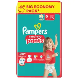 Pampers Baby Dry Pants (Gr. 9, 40 Stk.)