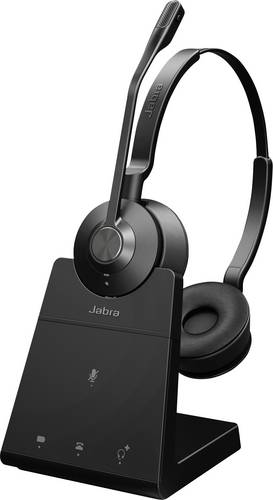 Jabra Engage 45 SE Stereo On Ear Headset Schwarz