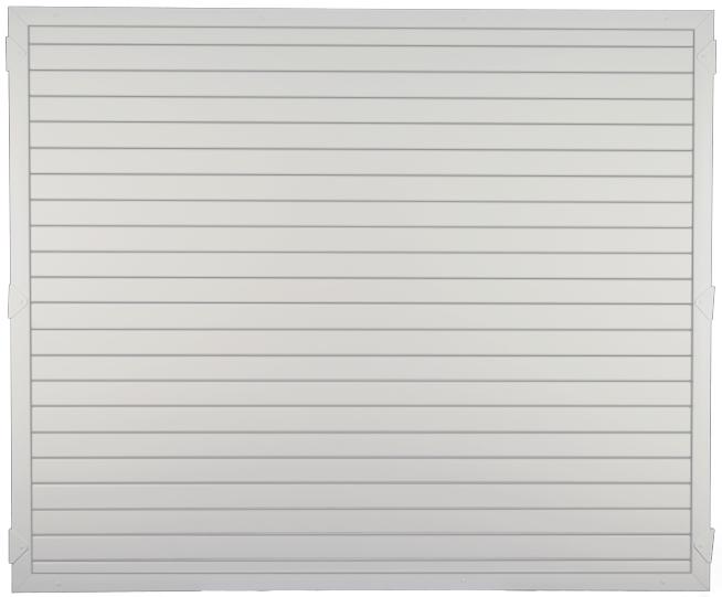 TETZNERJENT LIGHTLINE KS-Zaunelement 180 x 150 cm, weiß 08436952
