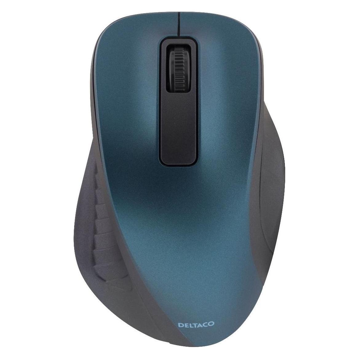 Deltaco wireless optical mouse 1200 DPI blue (Kabellos) (MS-708)