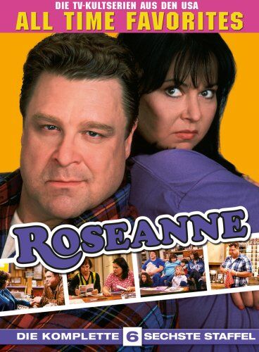 Roseanne Barr - Roseanne - Die komplette 6. Staffel (Digipack, 4 DVDs) - Preis vom 09.10.2026 07:28:09 h