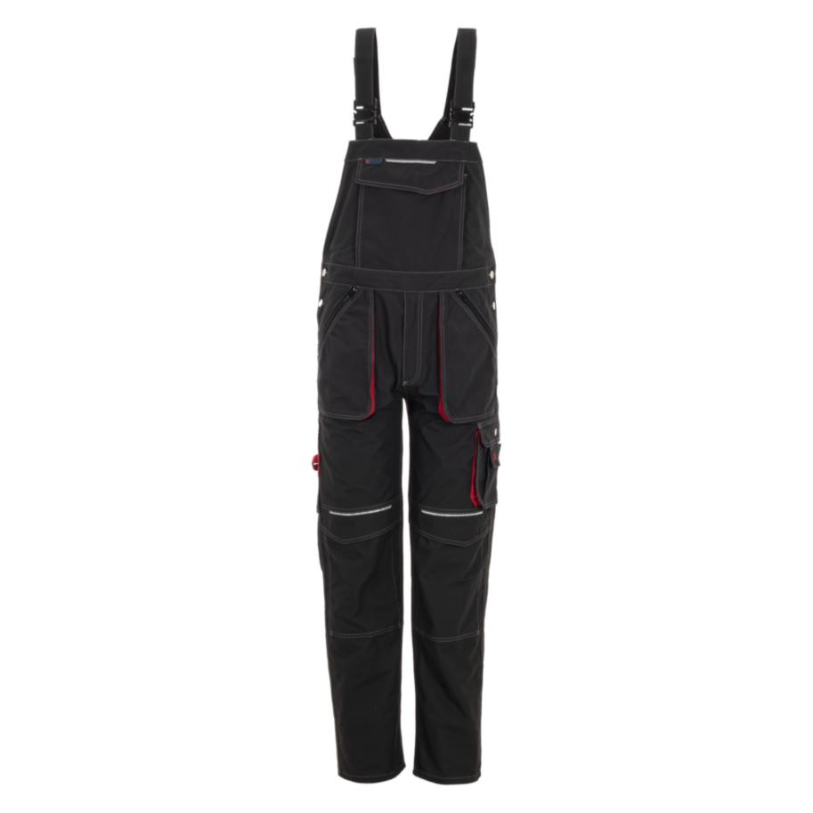 Planam Latzhose Basalt Gr.56 Farbe anthrazit/rot (56) (33947015)