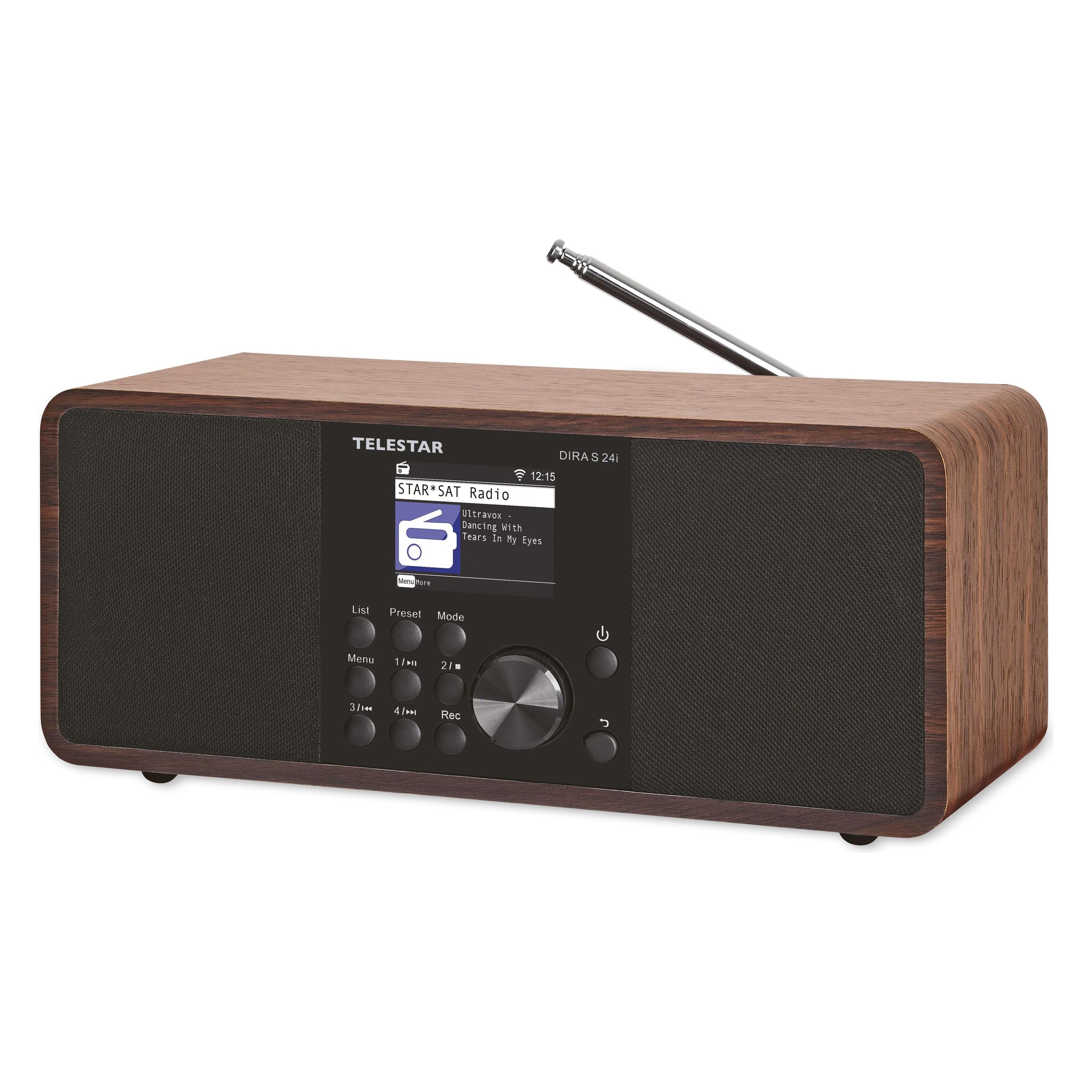 Telestar Dira S24i (DAB+, FM, Internetradio, Bluetooth, WLAN) (30-200-01)