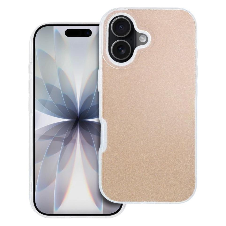 OEM Back panel cover SHINING Case for IPHONE 17 gold (Apple iPhone 17) (61224166)