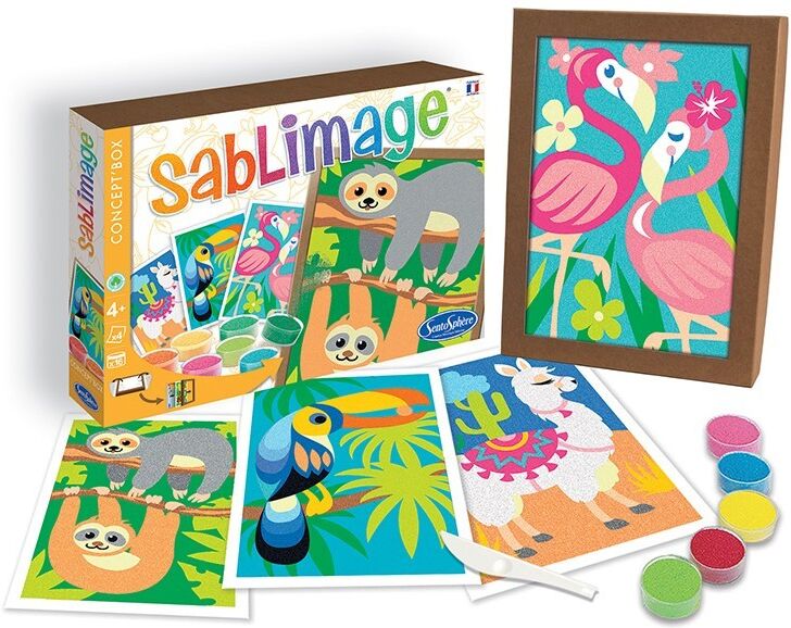 Sablimage Concept'box Animaux Sud-américains - Sentosphère