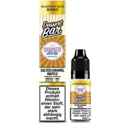 Dinner Lady Bar Salted Caramel Waffle NicSalt Liquid 10ml / 20mg