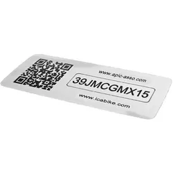 Auvray, Sicherheitskennzeichnung, Icabike