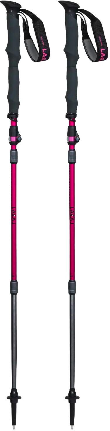 Lacal  - Quick Stick Compact Alu Pink - Bâtons de randonnée