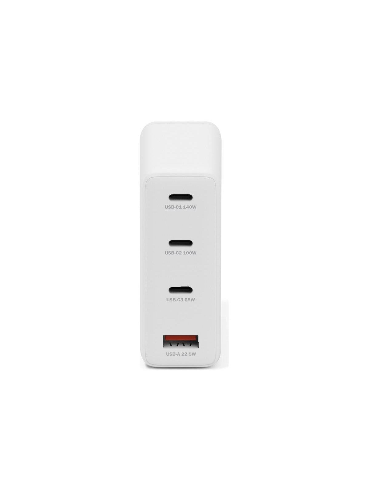 DIGITUS power adapter - GaN - 3 x USB-C USB - 140 Watt